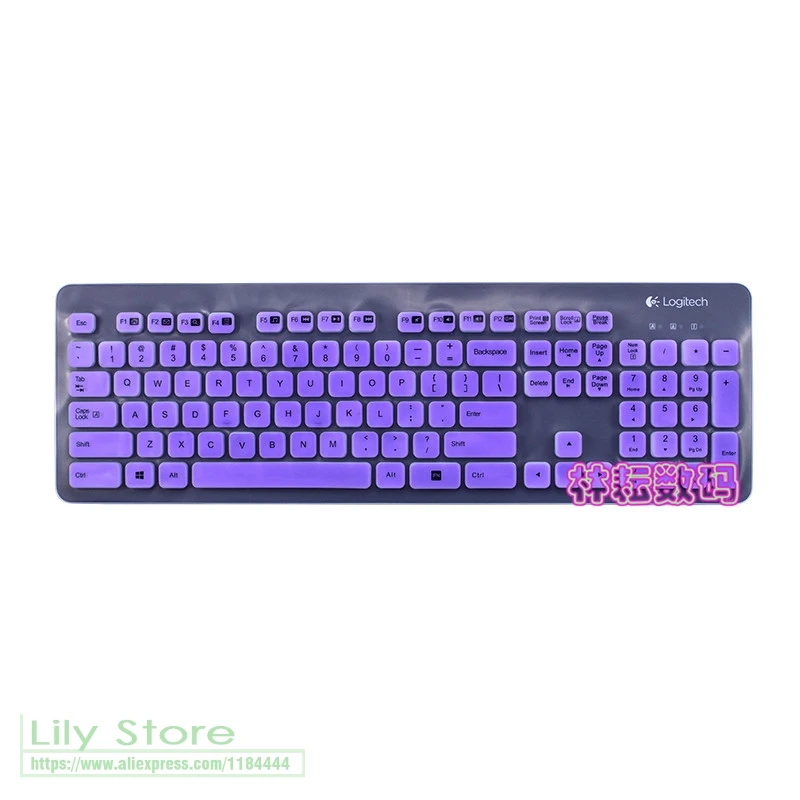 Для Logitech K310 MK310 Беспроводная настольная Пылезащитная пленка силиконовая