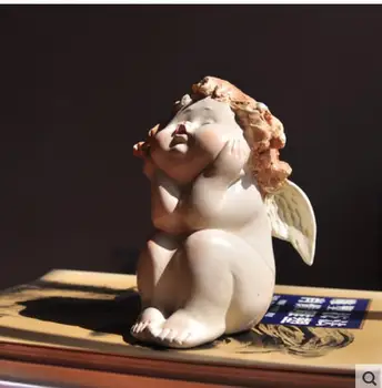 

Cute cartoon little angel resin crafts decoration bedroom children's room lovely zodiac statue home decoration wedding