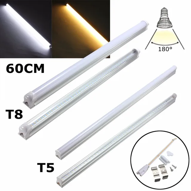 LED Licht Buis Lamp 4.8 W 9 W T5 T8 G13 2835SMD Lamp Buis Tl Warme ... LED Licht Buis Lamp 4.8 W 9 W T5 T8 G13 2835SMD Lamp Buis Tl Warme ...