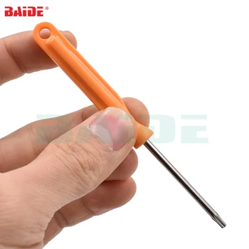 

3*108mm Screwdriver 3.0 Phillips 3.0 Slotted T6 T8 T10 With Hole Screwdrivers for Xbox360 Mobile Phone 500pcs/lot
