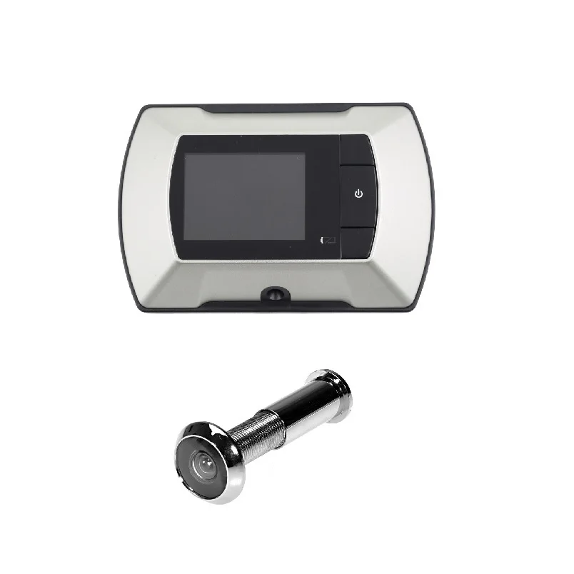 

2019 New Easy Version door eye eletronic peephole 2.4 inch TFT LCD 0.3 Megapixels CMOS door camera Widen Viewing Angle video eye