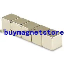 N35 Сильный небольшой блок куб 10 мм x 10 мм x 10 мм редкоземельный неодимовый магнит