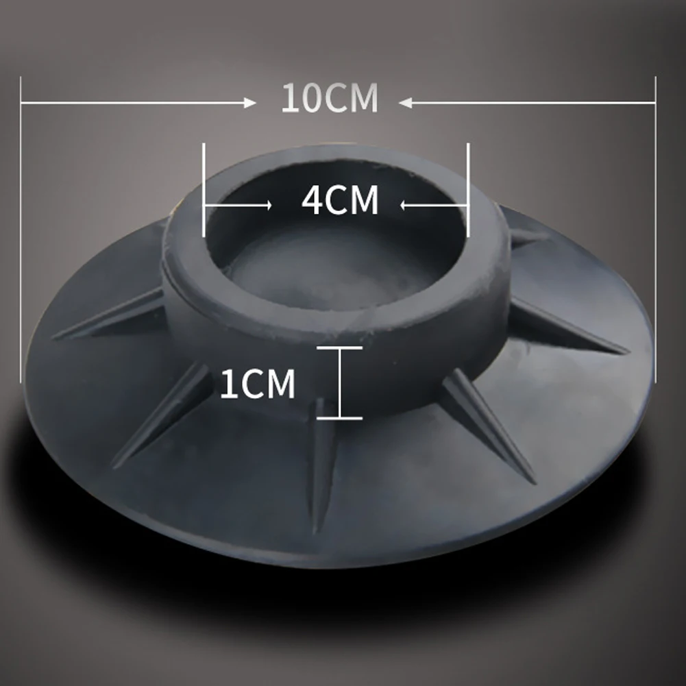 4 шт. резиновые накладки для ног Нескользящие аксессуары защитные противоударные анти вибрационные стиральная машина универсальная напольная Мебель Черный
