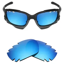 Mryok+ поляризованная сопротивляться морской Сменные линзы для Oakley Jawbone вентилируемый солнцезащитные очки женщин Ice Blue