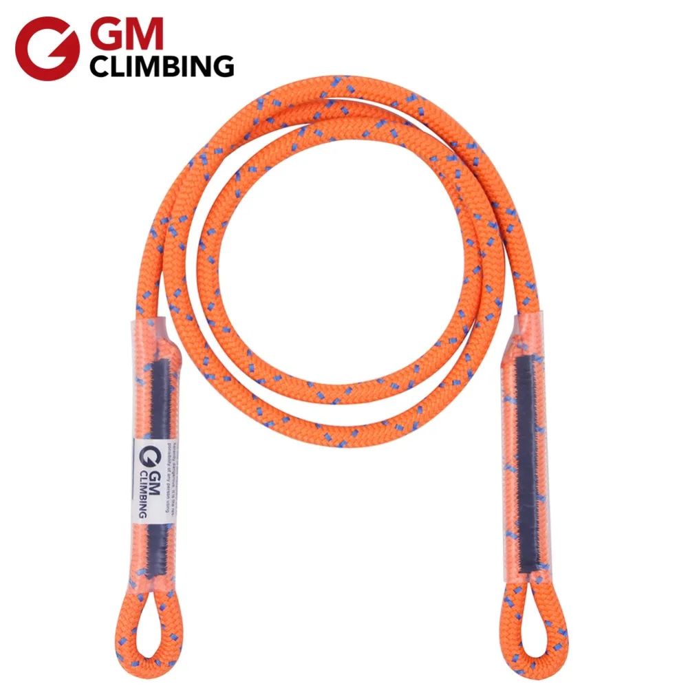 GM CLIMBING Rope 8mm Outdoor Rock Climbing Rappelling Arborist Protection Safety Rope Equipment 45 inch Prusik Cord