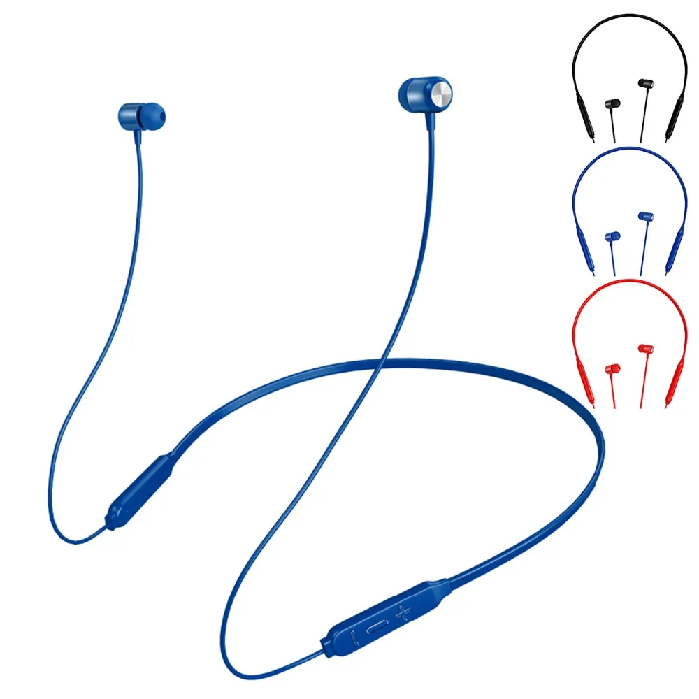 SOONHUA беспроводные Bluetooth V4.2 наушники HiFi аудио Мощный Басовый вкладыш магнитный с