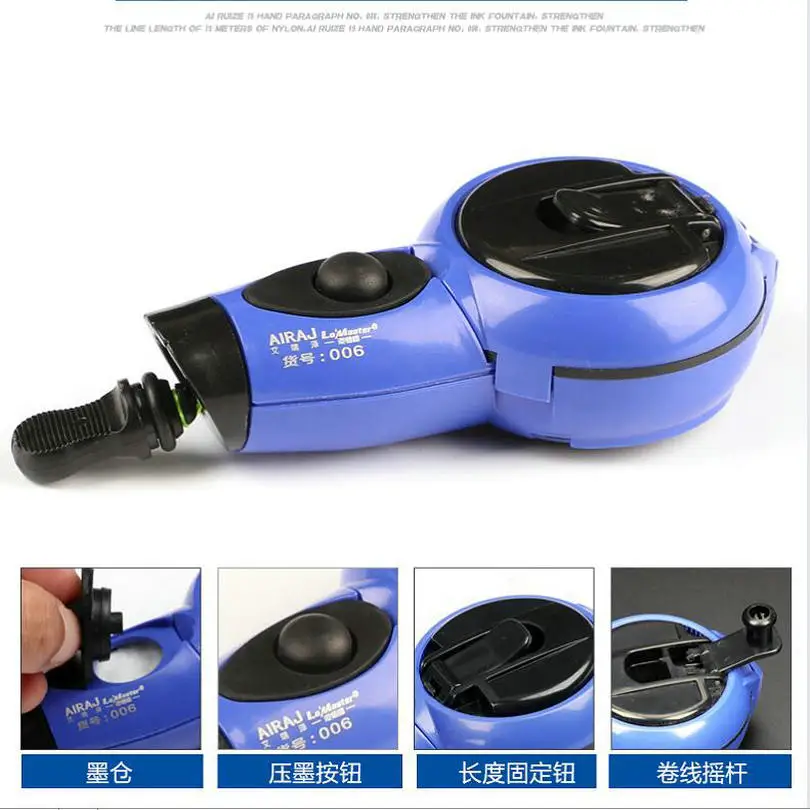 AutomaticManual Ink Marker Fountain Duct Chalk Line (3)