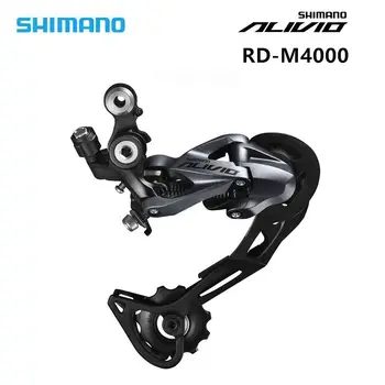 

Original Shimano ALIVIO RD-M4000 Bike Rear Derailleur 9-Speed MTB SGS Long Cage Bicycle Parts