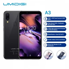  font b UMIDIGI b font A3 Global Band 5 5quotincell HD display 2GB 16GB smartphone