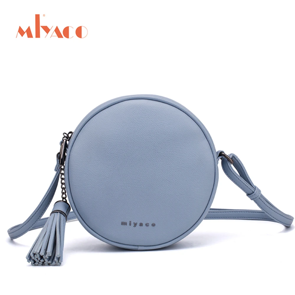 MIYACO Crossbody حقائب للنساء حقائب كتف عارضة جولة يد حقيبة ساع للفتيات الصليب الجسم حقائب ربيع جديد 2019