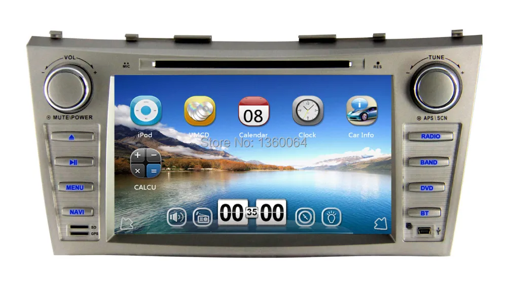 Excellent 8 inch Car DVD GPS For Toyota Camry 2007-2011 Double 2 Din Car GPS Navigation System Radio Stereo Head Unit 3 Excellent 8 inch Car DVD GPS For Toyota Camry 2007-2011 Double 2 Din Car GPS Navigation System Radio Stereo Head Unit 3