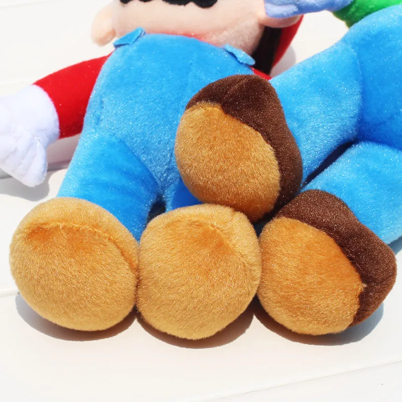 2pcs-lot-25cm-Super-Mario-Bros-Plush-Toys-Mario-Lugi-Stuffed-Dolls-Toys-Gift-for-Children (5)