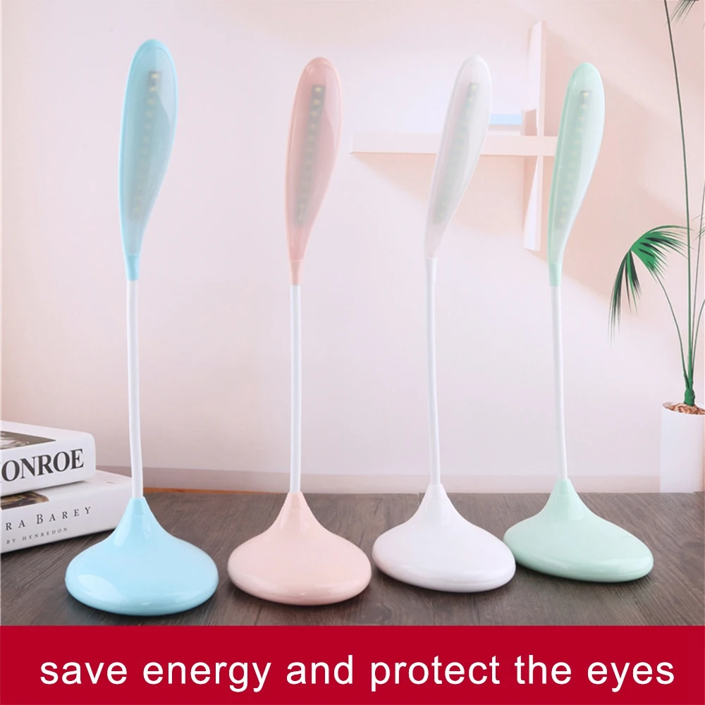 

Creative Energy-saving LED Small Table Lamp USB Rechargeable Cordless Desk Reading Light