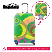 Модная Защитная крышка багажника спандекс Цветок чемодан защитный против царапин багажный чехол милый чемодан дождевик
