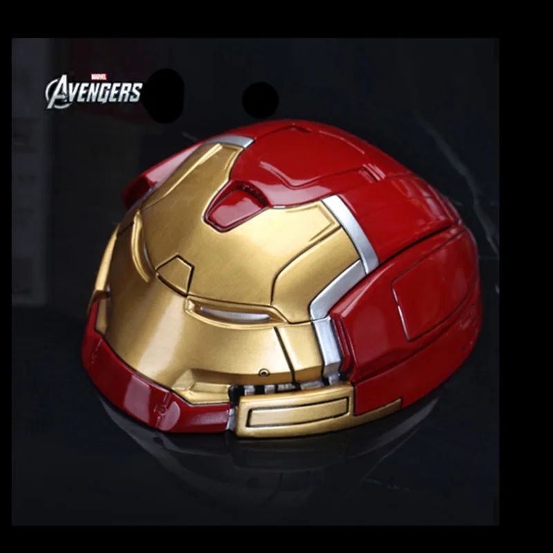 Пепельница большого размера Hulkbuster, держатель, голова Железного человека, смола, фигурка, коробка для сигарет, для дома, офиса, отеля, стол, украшение, подарок