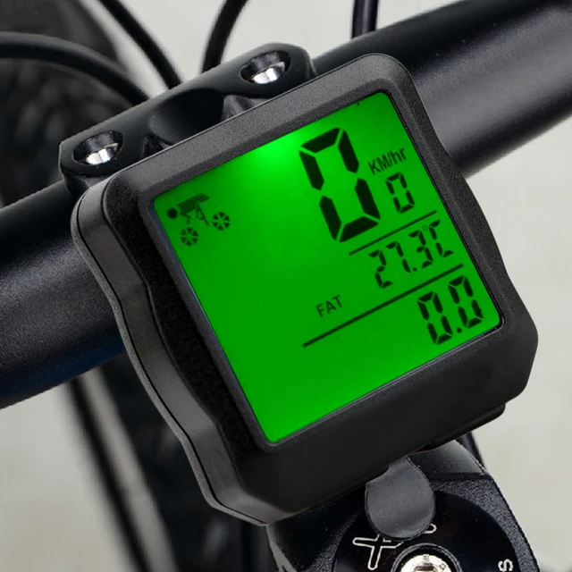 Best Offers Hot Waterproof Digital Backlight Bicycle Computer Odometer Speedometer Clock Stopwatch Bike Computer Bicycle Accessories