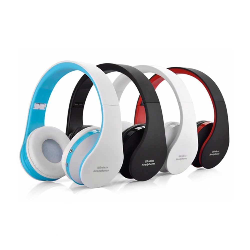 Складные HiFi bluetooth наушники проводные/беспроводные стерео игровые регулируемые