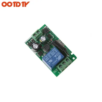 

AC 220V 1CH RF 433MHz Wireless Remote Control Switch Module Learning Code Relay