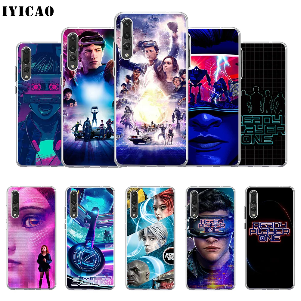 

IYICAO Ready Player One movie Soft Silicone Phone Case for Huawei P30 P20 Pro P10 P9 P8 Lite P Smart TPU Cover