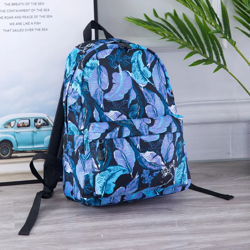 

Printing school Backpack For Teenager Girls Fashion women Backpack Casual Daily Travel Bag Teenagers School Bags Mochila 2018