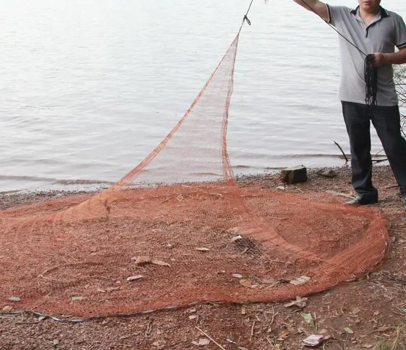 3.6m Fishing Net Cast Net Fishing Throw Cast Net Hand Throw Cast