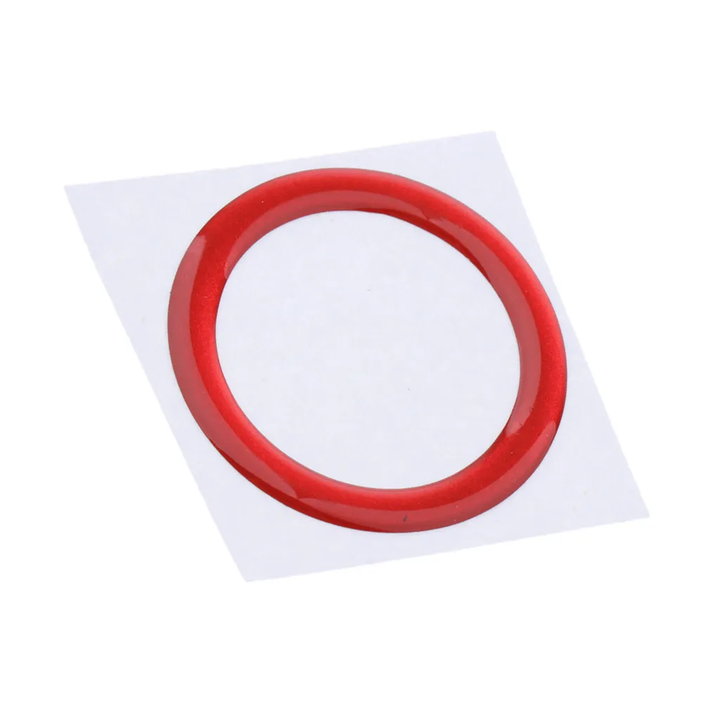 1 Piece 25mm Twist Switch Ring Trim PVC Car Engine Start Stop Button Ring Trim Decor For BMW E90 E60 E70