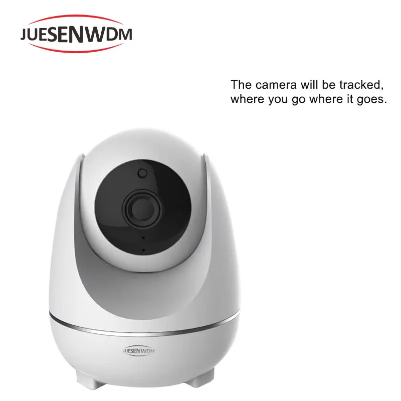 

Juesenwdm IP Camera 1080P Tracking camera CCTV Security Camera Two Way Audio Baby Monitor Night Vision camera 360 p2p