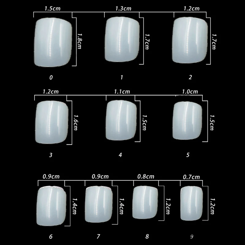 600 шт./пакет короткие накладные ногти Нейл Арта, натуральный овальные круглые полное покрытие Красота французский прочно держаться на поверхности ногтя Поддельные для ногтей маникюрный салон