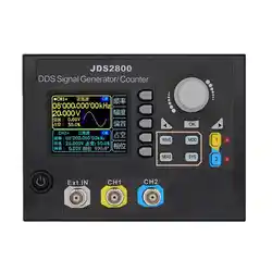 Jds2800 15 МГц двухканальный Dds функция генератор сигналов Ac100-240V произвольный генератор сигналов-волн с программным обеспечением Сигнал S