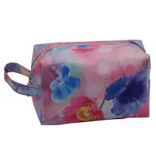 GRACEFUL Vintage Ben Twill Waterproof Cosmetic Bag PU Leather Multi Functional Bag Makeup Tools Organizer JUL7