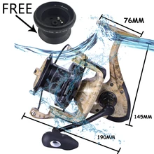 Lieyuwang 5000-10000 13ВВ 4.1: 1 Спиннинговых Катушек Рыболовная Катушка Фидер Металлический Корпус Карп Shimano мулинете все для рыбалки рыбалка рыболовные товары катушки рыболовные катушка рыболовная