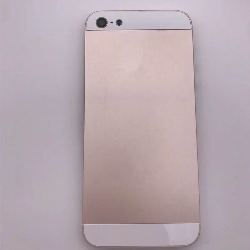 Guanao Чехол для мобильного телефона iPhone 5G задняя крышка для мобильного телефона Корпус батареи металлический чехол белый черный Замена