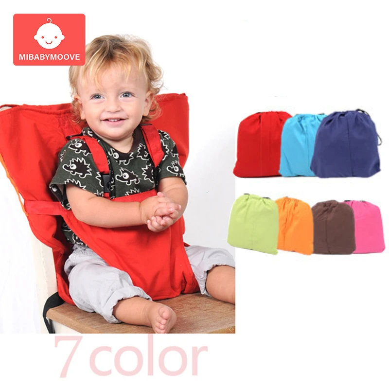 Baby Dining Chair Safety Belt Portable Travel Infant Seat Bag Feeding