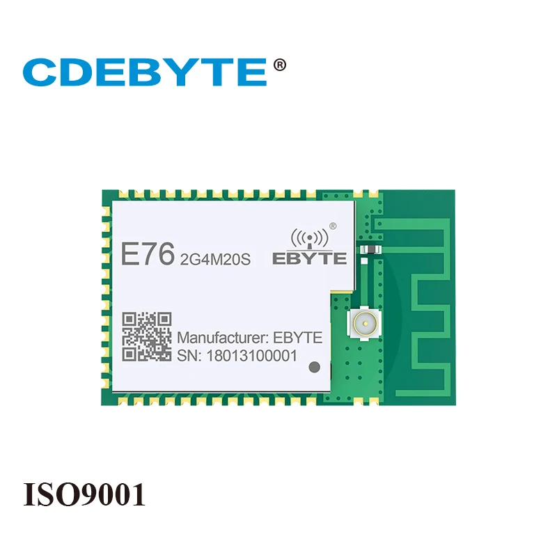 

Wireless Module EFR32 2.4GHz 100mW SMD 20dBm 2.4 GHz Transmitter Receiver rf Transceiver for PCB IPX Antenna