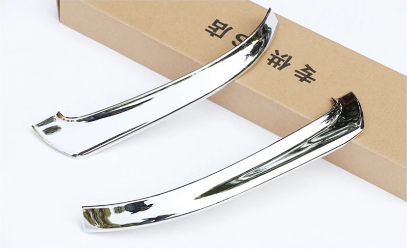 

ABS chrome rearview lamp light cover trim 2pcs for explorer 2011 2012 2013 2014
