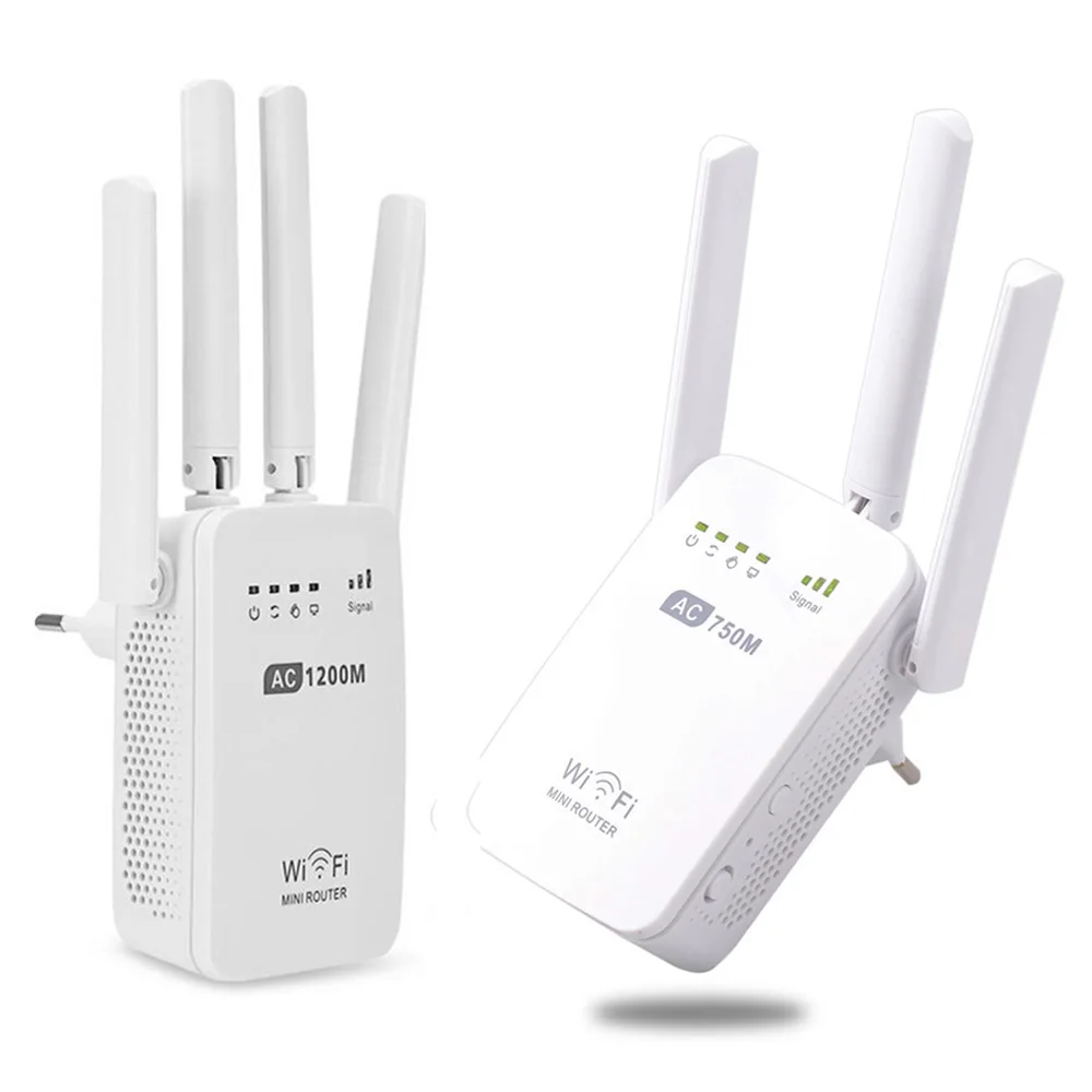 750 1200Mbps WIFI Repeater Router Access Point Dual Band Wireless Wi Fi 