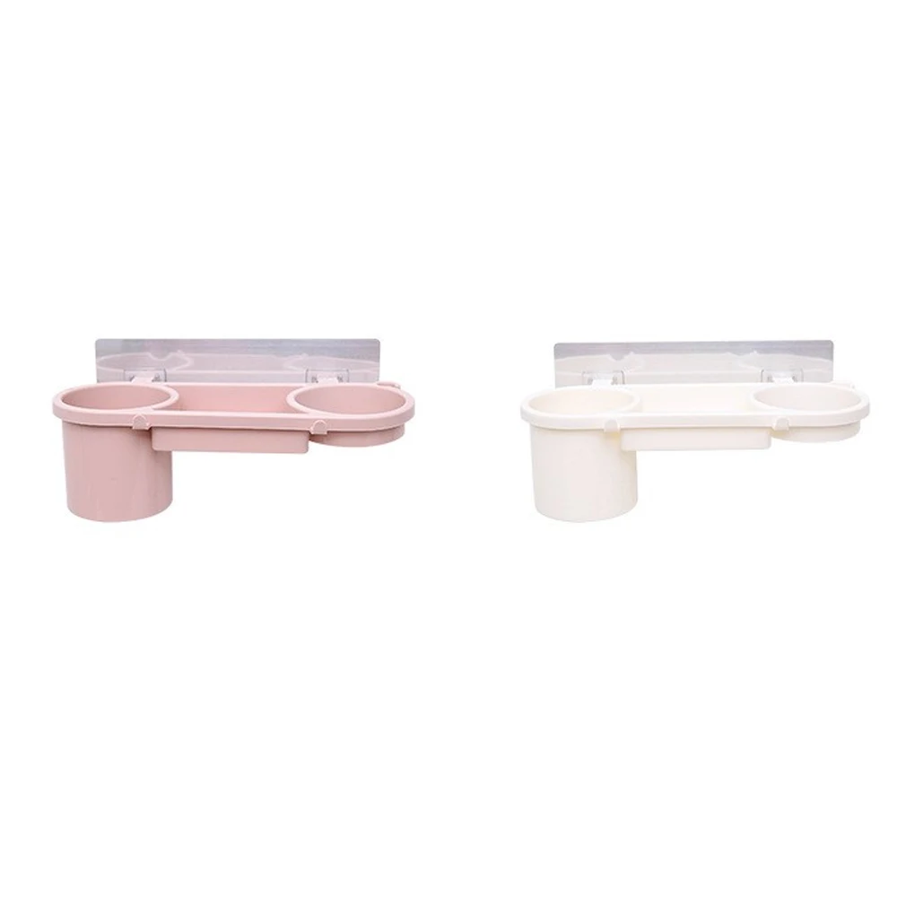 

Nordic Wall Storage Box Hair Dryer Rack PP Punch-Free Rack Closet Towel Rack Bedroom Bathroom Durable Hair Dryer Sturdy