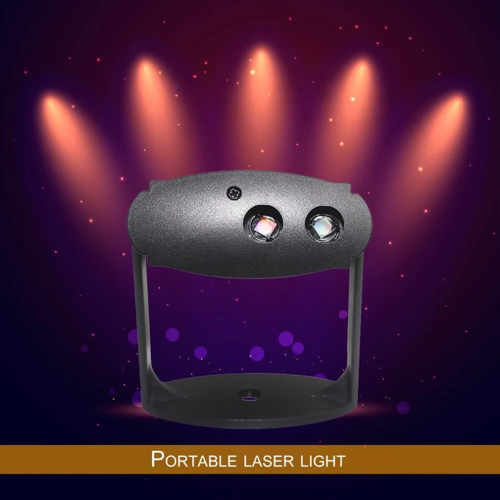 

Portable Laser Light Projector Disco Light Outdoor Lawn Landscape LED Lamp Fairy Decorative Light For Christmas Holiday Party DJ