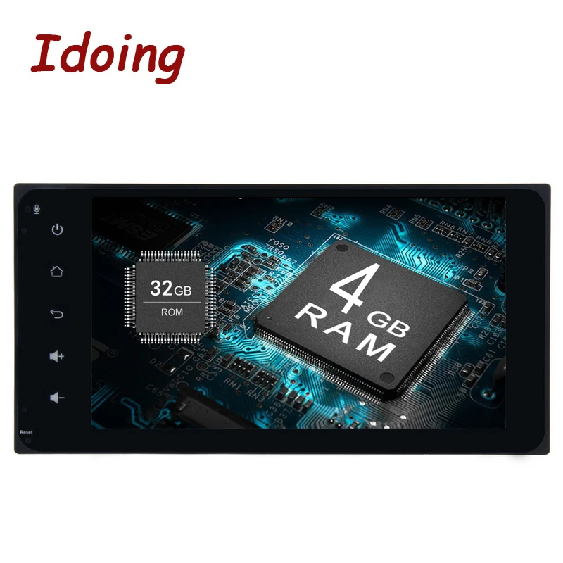 

Idoing 2Din 7"Android8.0/7.1 Car Multimedia Player Steering-Wheel For Toyota Universal RAV4 8Core Fast Boot 4+32/2+16G NO DVD