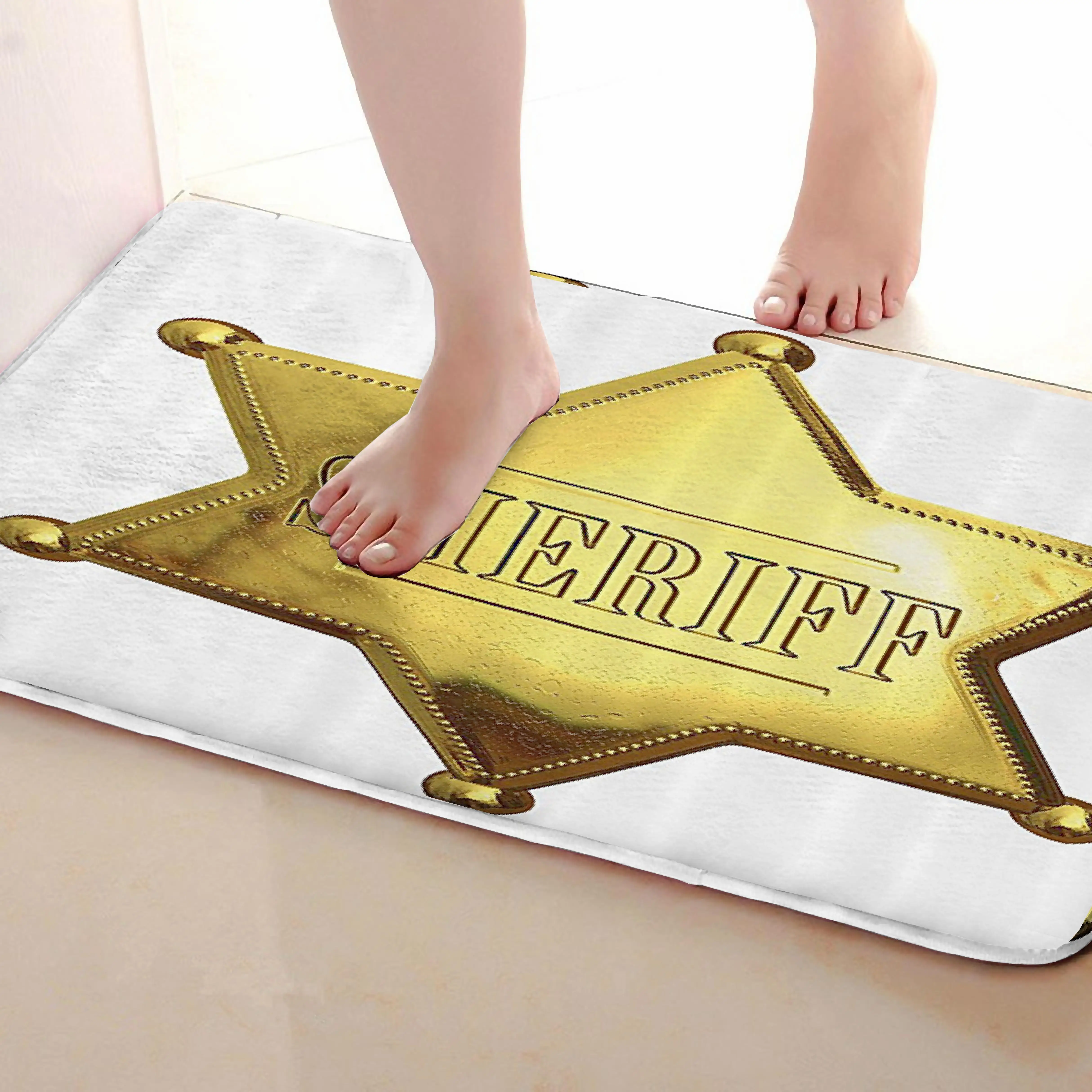 Стильный коврик для ванной, смешной Противоскользящий коврик для ванной, аксессуары для душевой занавески, соответствующие вашей душевой занавеске