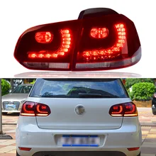 For VW Golf 6 LED Taillights 2009-2012 Golf mk6 Car Styling Tail light Accessories Tail Lamp Rear Lamp DRL+Brake+Park+Signal led For VW Golf 6 LED Taillights 2009-2012 Golf mk6 Car Styling Tail light Accessories Tail Lamp Rear Lamp DRL+Brake+Park+Signal led