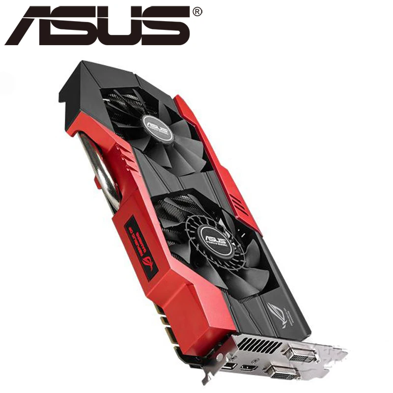 ASUS видео карта оригинальный GTX 760 4 ГБ 256Bit GDDR5 Графика карты для nVIDIA видеокартами