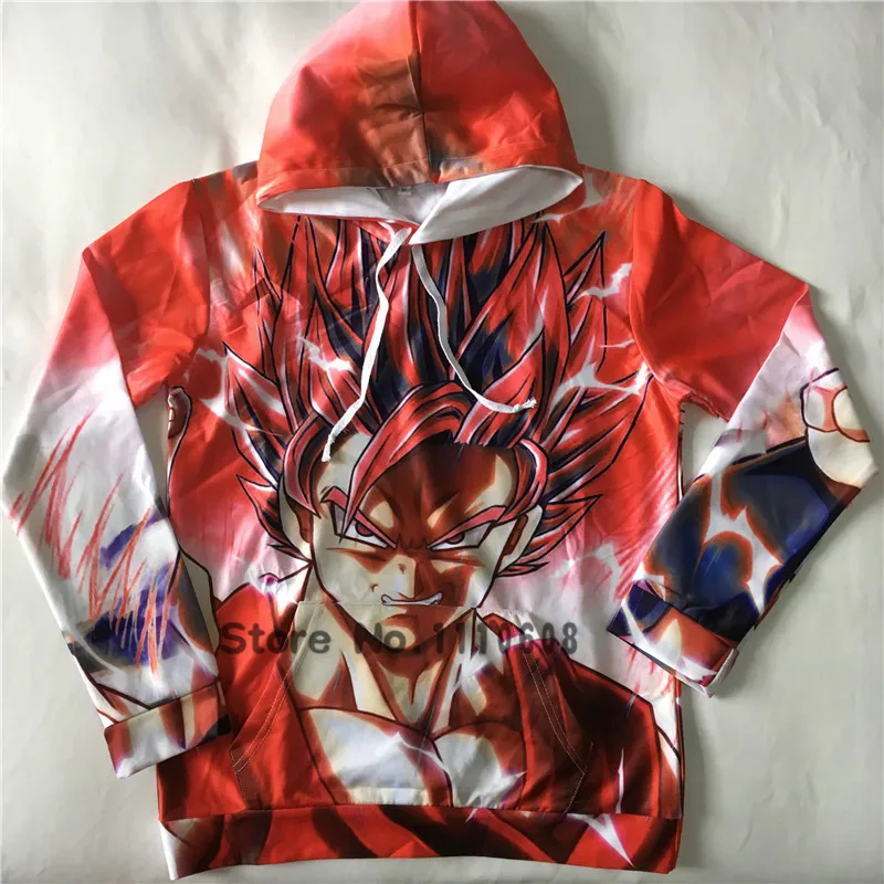 PLstar Cosmos Dragon Ball Z Jacket Super Saiyan 3D Print ...