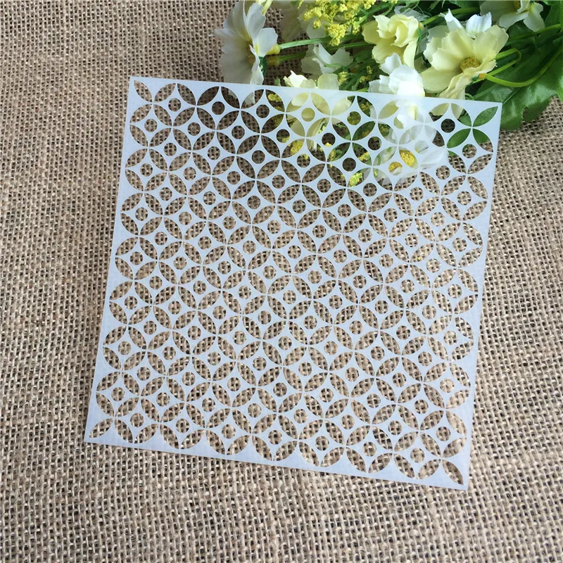 

1pcs/lot Scapbook Stencil Cake Decorating Tool scrapbooking