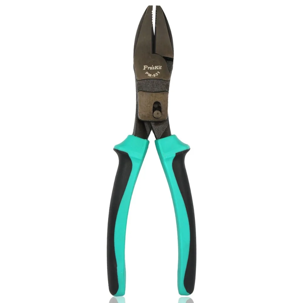 

Free Shipping Pro'skit 8.5" High Leverage Combination Cutting Plier Wire Cable Cutters Nippers Hand Tools DIY Repair Stripper