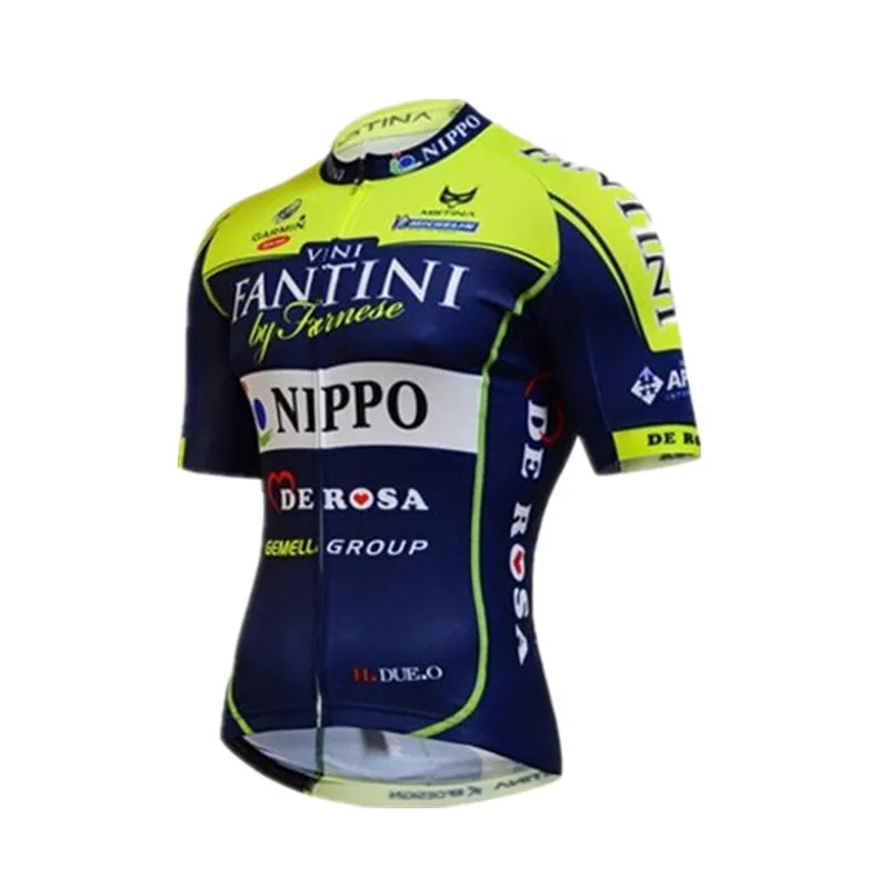 2014 Outdoor Sports Pro Team Mens Long Sleeve Fantini Thermal Cycling Jersey and Bib Pants Set