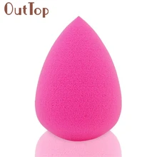 2 шт. ярко-розовый капельница спонж для красоты латекс бесплатно МАКИЯЖ безупречная Жидкая Основа косметический слоеный jan9