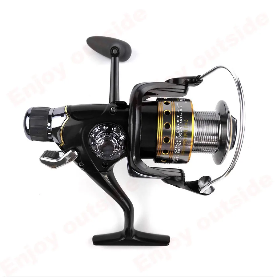 New arrival Saber Dual Brake Carp Reel with Gear Ratio 5.5:1 Spinning Fishing Reel Bait Runner System Reel For Carp Fishing Lure