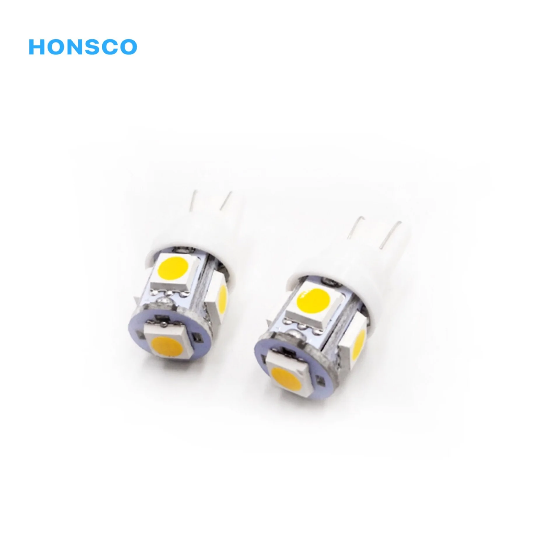 10 шт. T10 W5W 5-SMD 5050 DC 24V Авто T 10 светодиодный фонарь для парковки лампочка для номерного знака пластины огни купол сторона отметить лампочку для грузовика - Испускаемый цвет: Тёплый белый