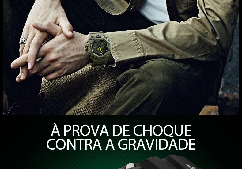 Relógios relógio militar relógio masculino relógio g-shock relógio de pulso relógio casual relógio blindado relógio